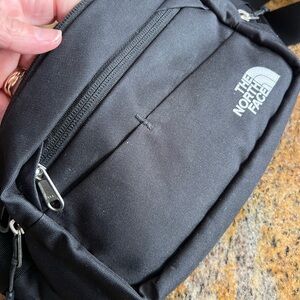 North Face Black Messenger Bag